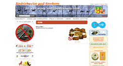 Desktop Screenshot of jindrichovice.cz